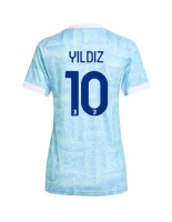 Ženske Nogometnih dresov Juventus Kenan Yildiz #10 Gostujoči 2025-26 Kratki rokavi Ženske Nogometnih dresov Juventus Kenan Yildiz #10 Gostujoči 2025-26 Kratki rokavi